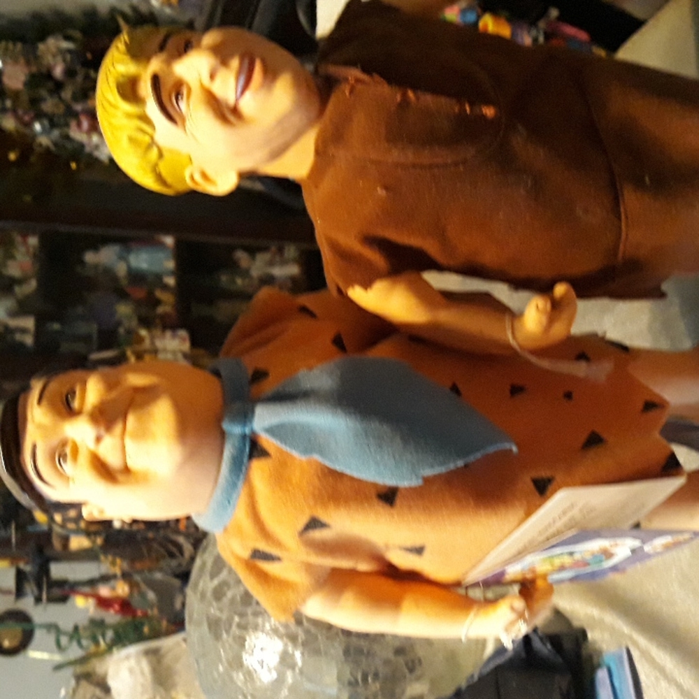 Fred and Barney Dakin Figures.